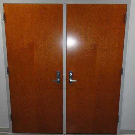 double wood door double wood door